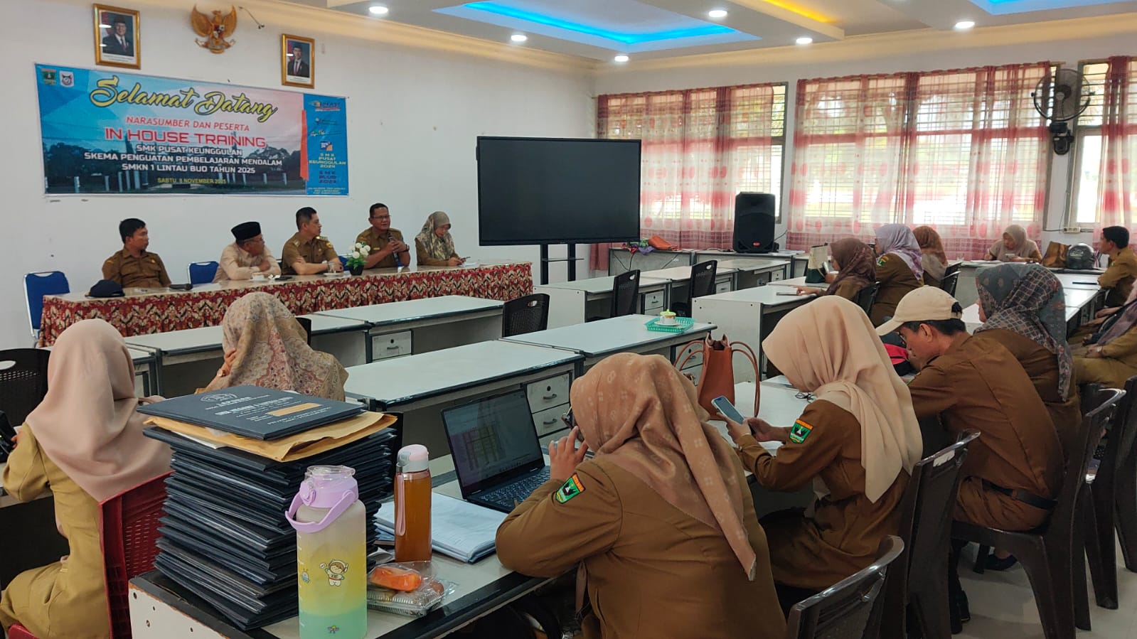 Kedatangan Bapak Camat Lintau Buo