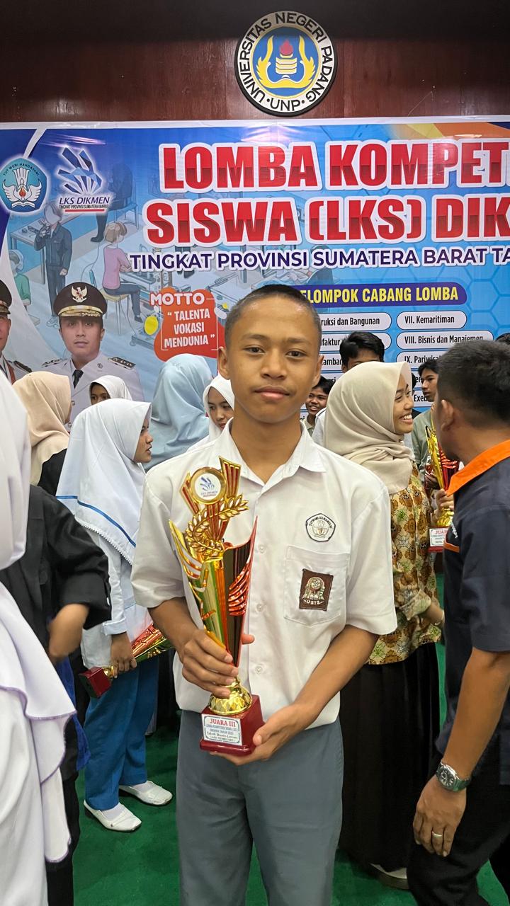 Juara 3 - Lomba LKS Tingkat Provinsi